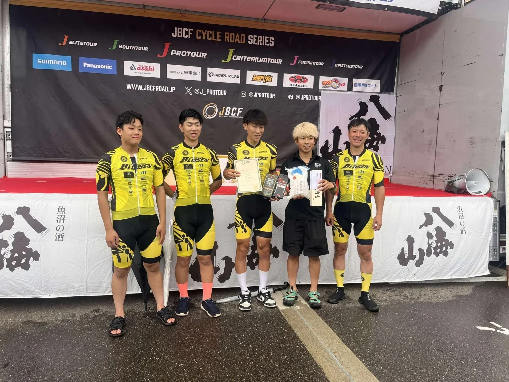 第5回南魚沼クリテリウムE2優勝