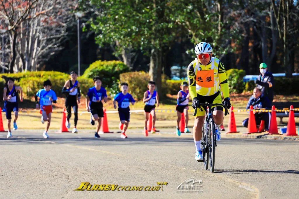 栃木県学童駅伝競走大会サポート対応ブラーゼン