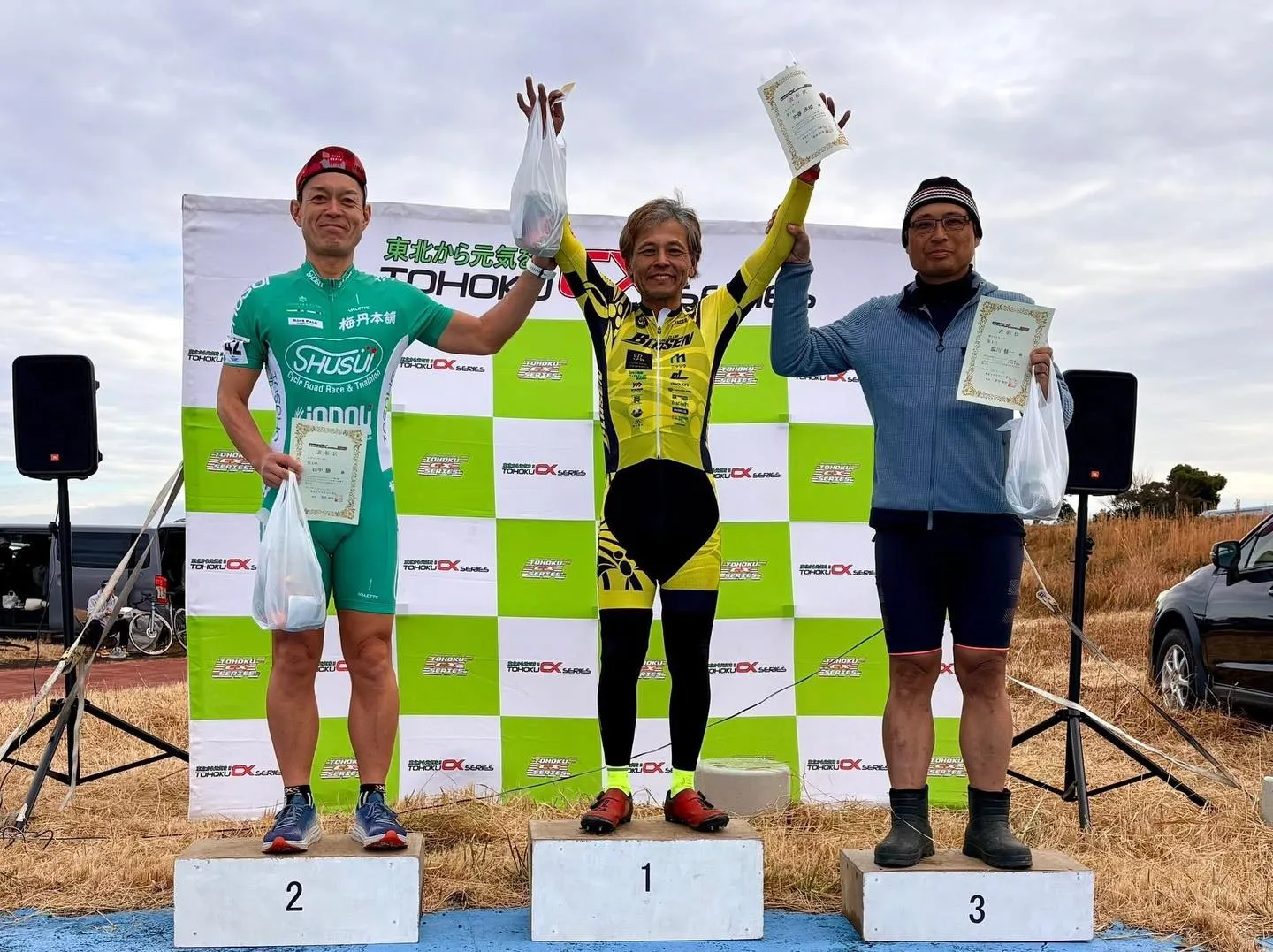 東北CXいわきラウンド MM3クラスに出場