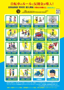 自転車の青切符制度がスタート