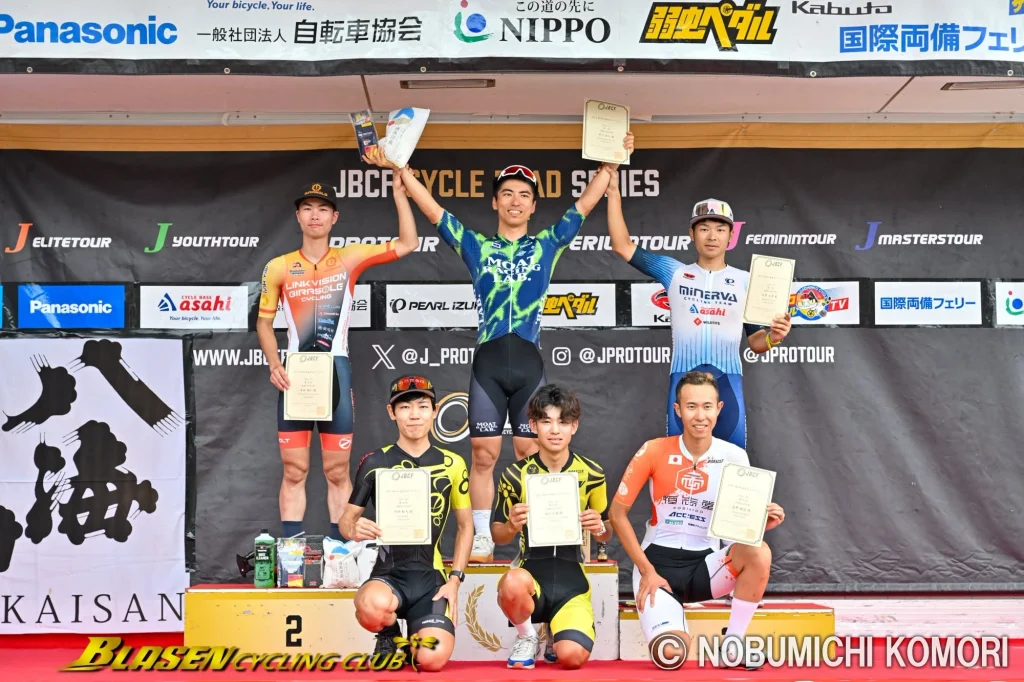 JBCF第6回南魚沼クリテリウム及川選手表彰式-3