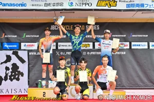 JBCF第6回南魚沼クリテリウム及川選手表彰式-3